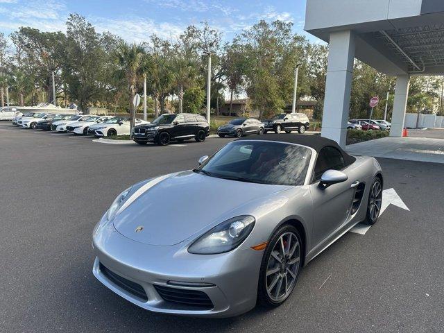 used 2017 Porsche 718 Boxster car, priced at $47,890