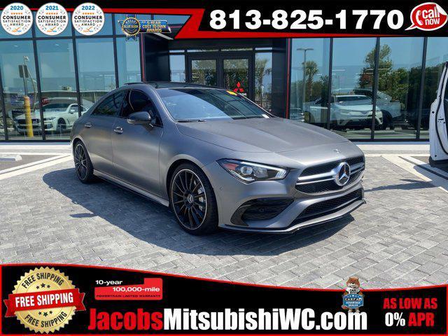 used 2021 Mercedes-Benz AMG CLA 35 car, priced at $40,354