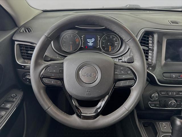 used 2021 Jeep Cherokee car, priced at $18,845