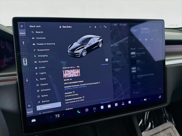 used 2022 Tesla Model S car, priced at $57,995