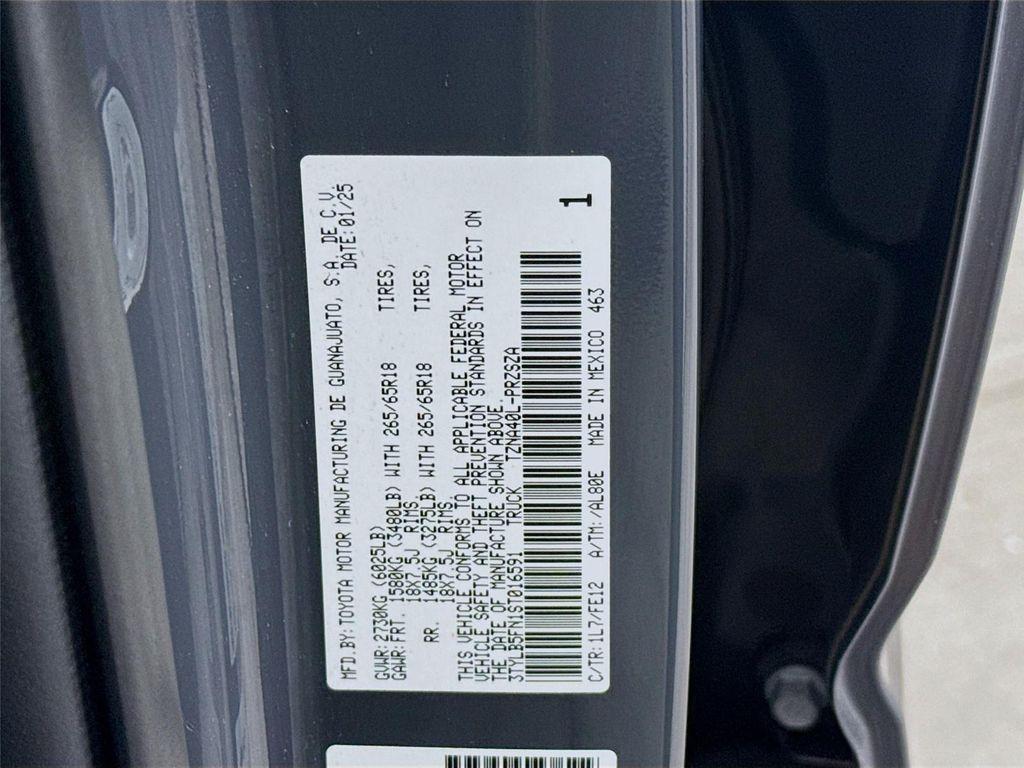 used 2025 Toyota Tacoma car, priced at $39,125