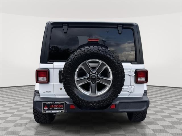 used 2020 Jeep Wrangler Unlimited car, priced at $23,497