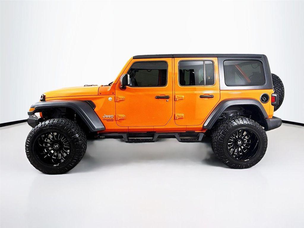 used 2018 Jeep Wrangler Unlimited car, priced at $23,799
