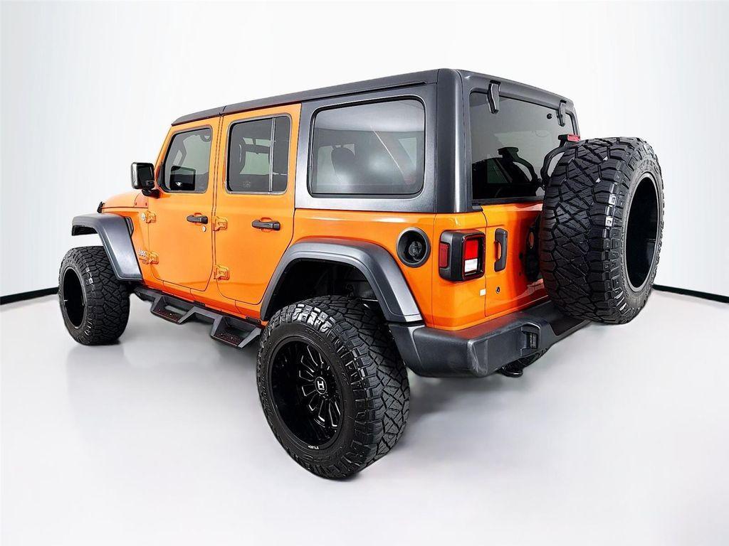 used 2018 Jeep Wrangler Unlimited car, priced at $23,799