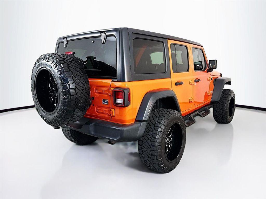 used 2018 Jeep Wrangler Unlimited car, priced at $23,799