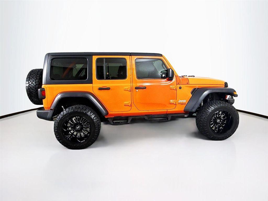 used 2018 Jeep Wrangler Unlimited car, priced at $23,799