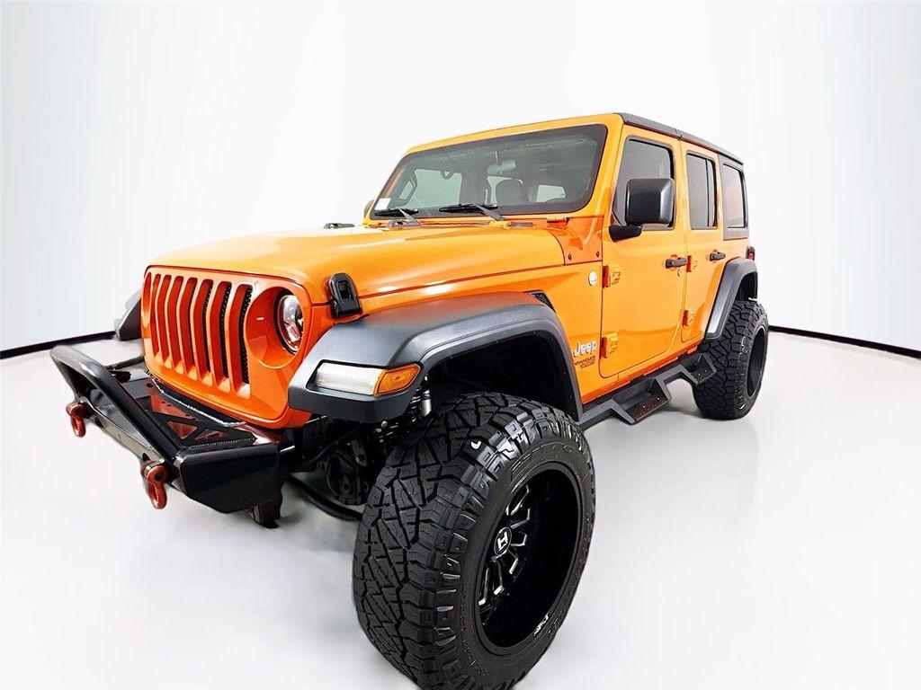 used 2018 Jeep Wrangler Unlimited car, priced at $23,799