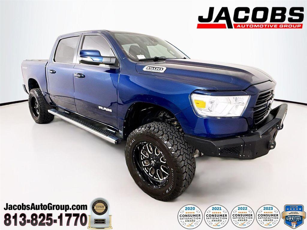 used 2021 Ram 1500 car, priced at $22,799