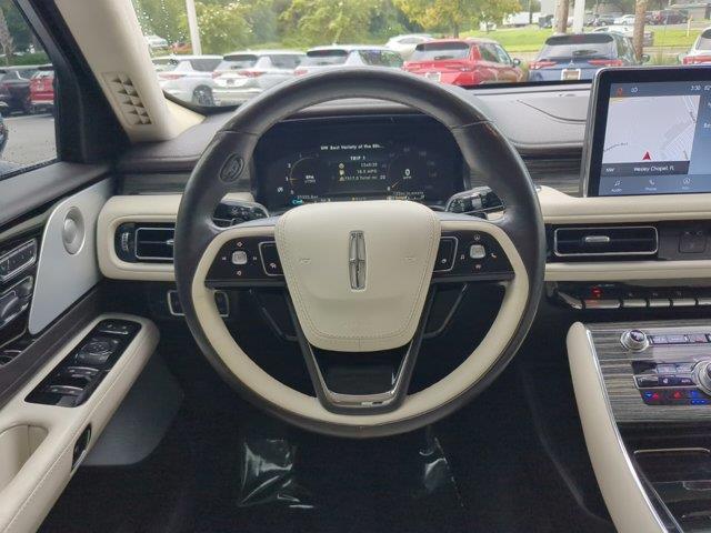 used 2021 Lincoln Aviator car, priced at $50,000