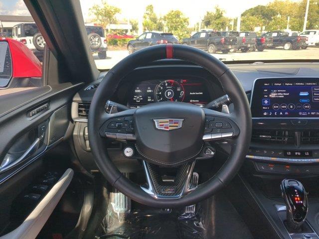 used 2024 Cadillac CT4-V car, priced at $73,500