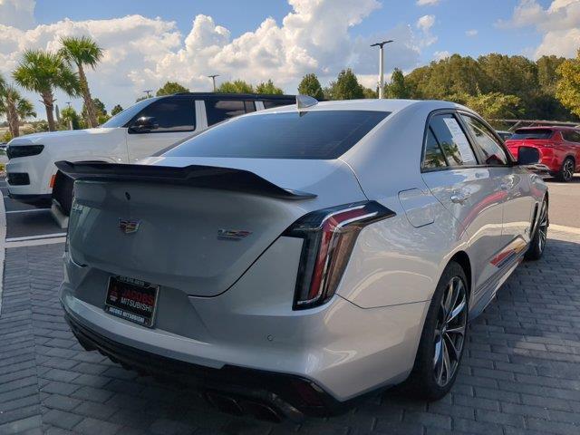 used 2024 Cadillac CT4-V car, priced at $73,500