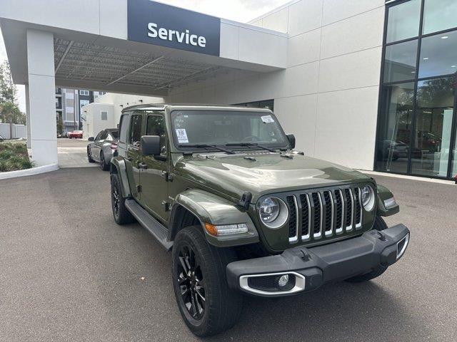 used 2021 Jeep Wrangler Unlimited car, priced at $32,195