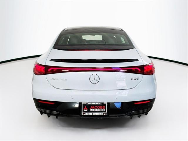 used 2024 Mercedes-Benz AMG EQE car, priced at $80,000