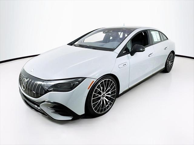 used 2024 Mercedes-Benz AMG EQE car, priced at $80,000