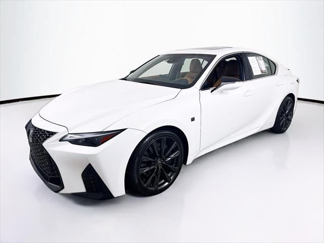 used 2024 Lexus IS 350 car, priced at $40,499