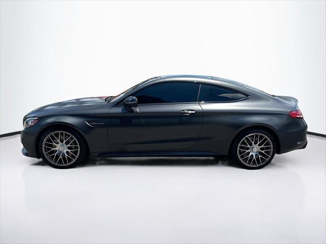 used 2020 Mercedes-Benz AMG C 63 car, priced at $49,995