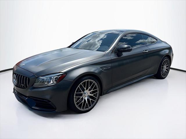 used 2020 Mercedes-Benz AMG C 63 car, priced at $49,995