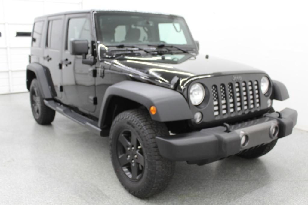 used 2016 Jeep Wrangler Unlimited car, priced at $21,988
