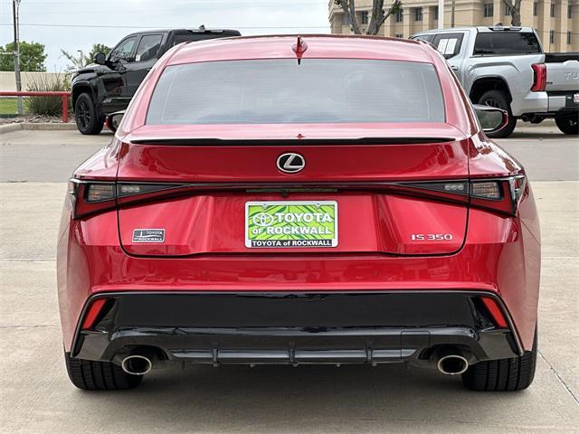 used 2024 Lexus IS 350 car, priced at $45,500