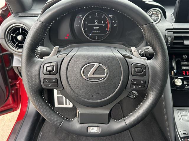 used 2024 Lexus IS 350 car, priced at $45,500