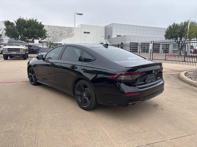 used 2024 Honda Accord Hybrid car, priced at $28,620