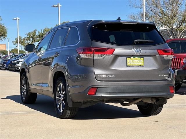 used 2019 Toyota Highlander car, priced at $27,250