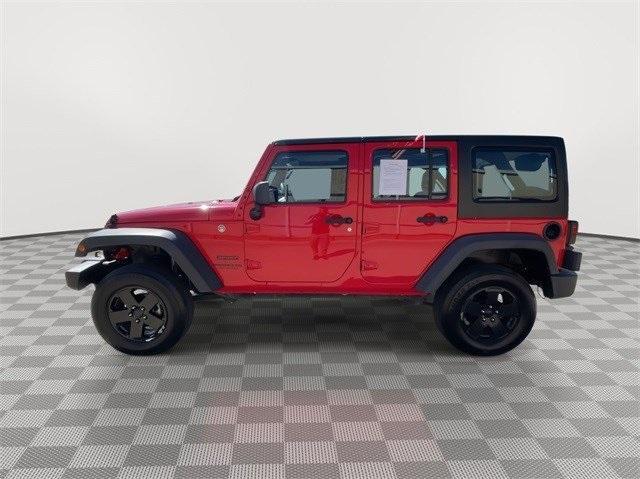 used 2017 Jeep Wrangler Unlimited car, priced at $19,895