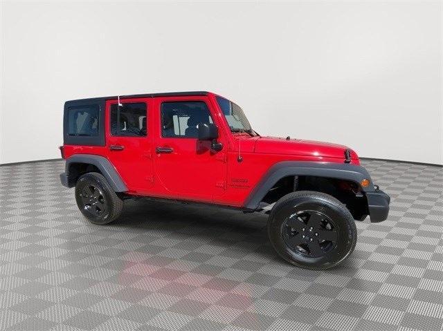 used 2017 Jeep Wrangler Unlimited car, priced at $19,895