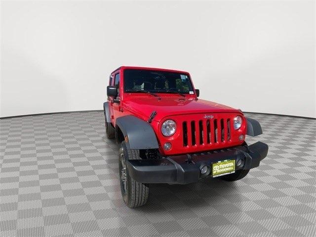 used 2017 Jeep Wrangler Unlimited car, priced at $19,895