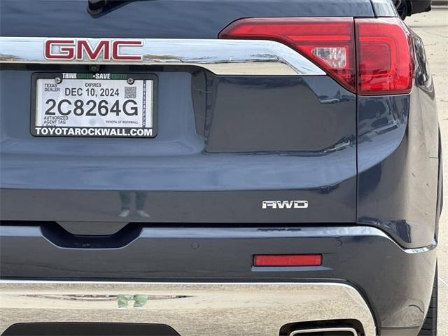 used 2019 GMC Acadia car, priced at $27,850