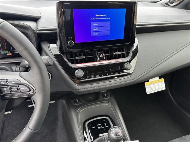 new 2025 Toyota GR Corolla car, priced at $44,180