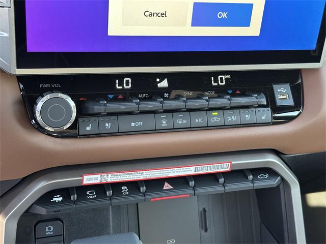 new 2026 Toyota Tundra Hybrid car, priced at $78,174