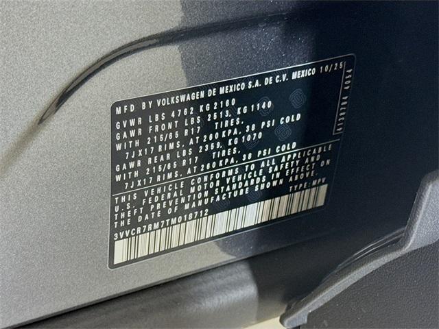 new 2026 Volkswagen Tiguan car, priced at $32,381