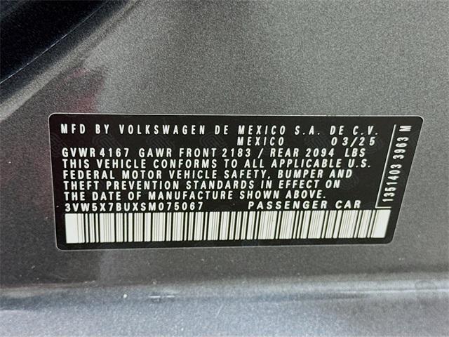 new 2025 Volkswagen Jetta car, priced at $24,150