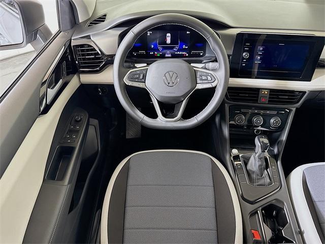 new 2025 Volkswagen Taos car, priced at $26,396