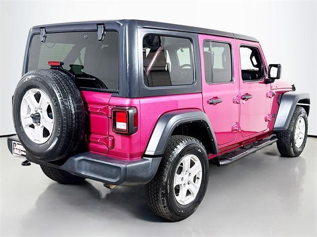 used 2021 Jeep Wrangler Unlimited car, priced at $27,108