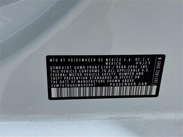 new 2025 Volkswagen Jetta car, priced at $29,116