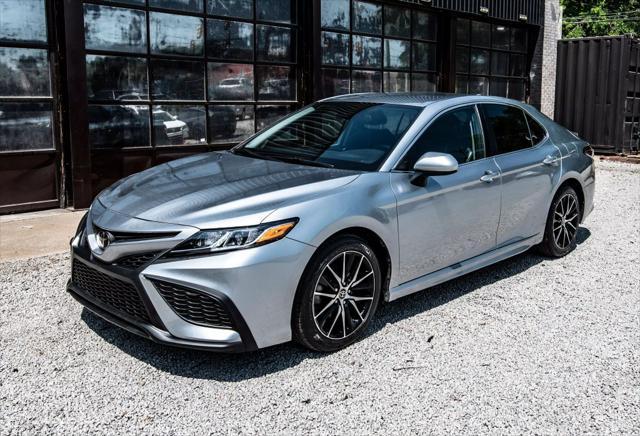 used 2021 Toyota Camry car, priced at $19,488
