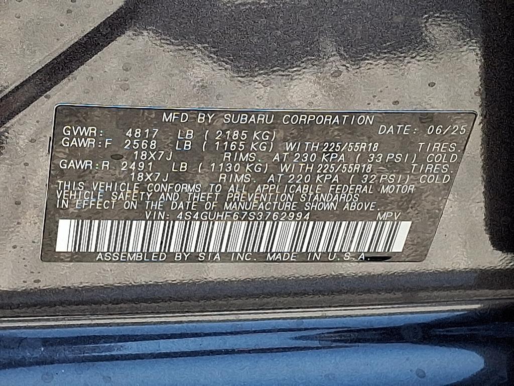 new 2025 Subaru Crosstrek car, priced at $32,769