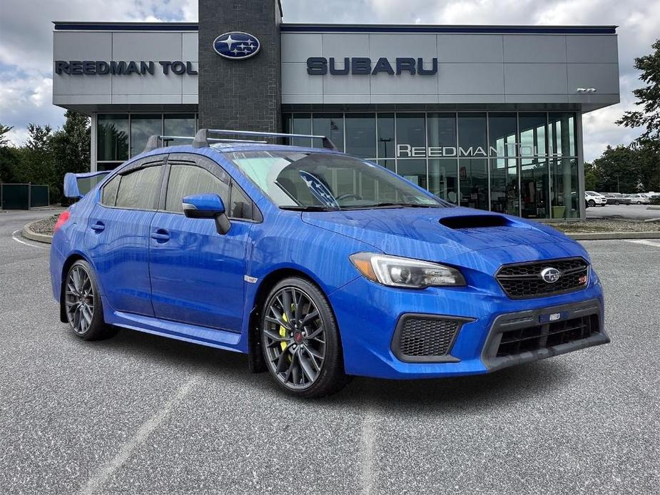 used 2018 Subaru WRX STI car, priced at $29,615