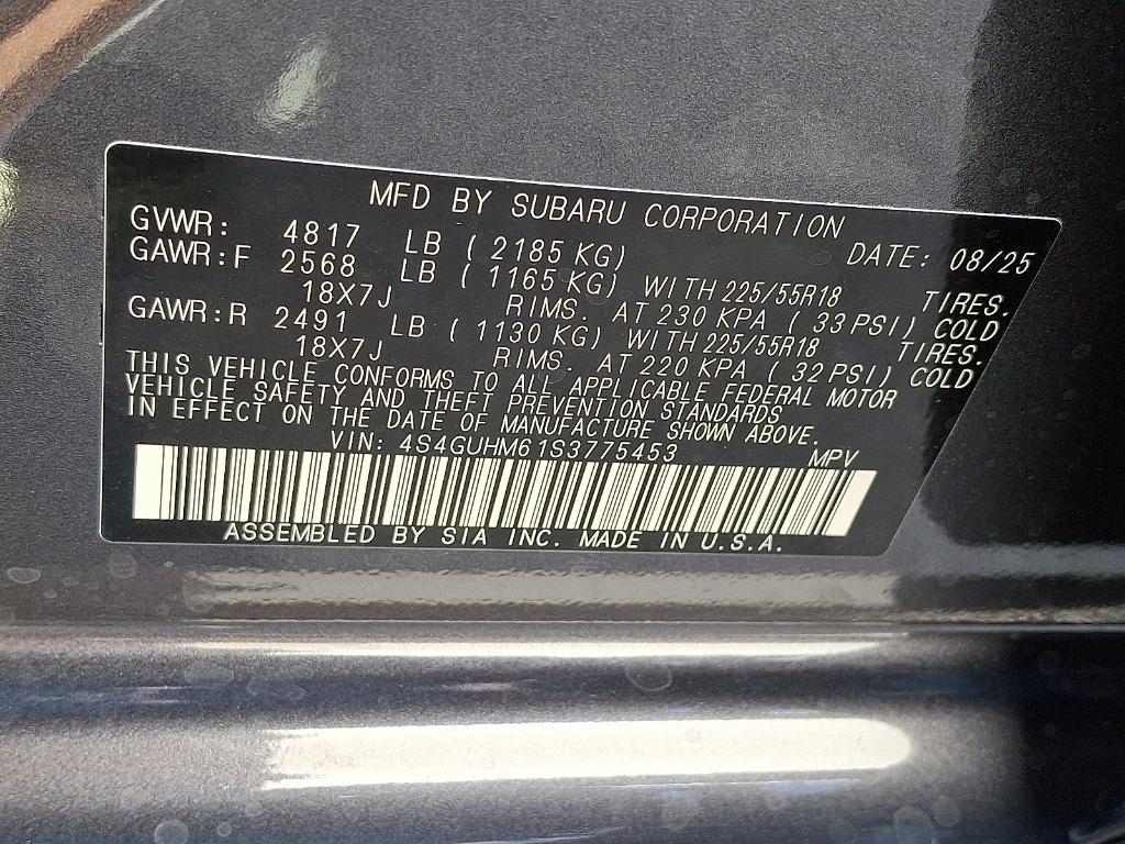 new 2025 Subaru Crosstrek car, priced at $34,326