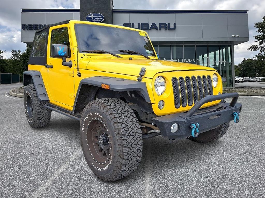 used 2015 Jeep Wrangler car, priced at $16,793