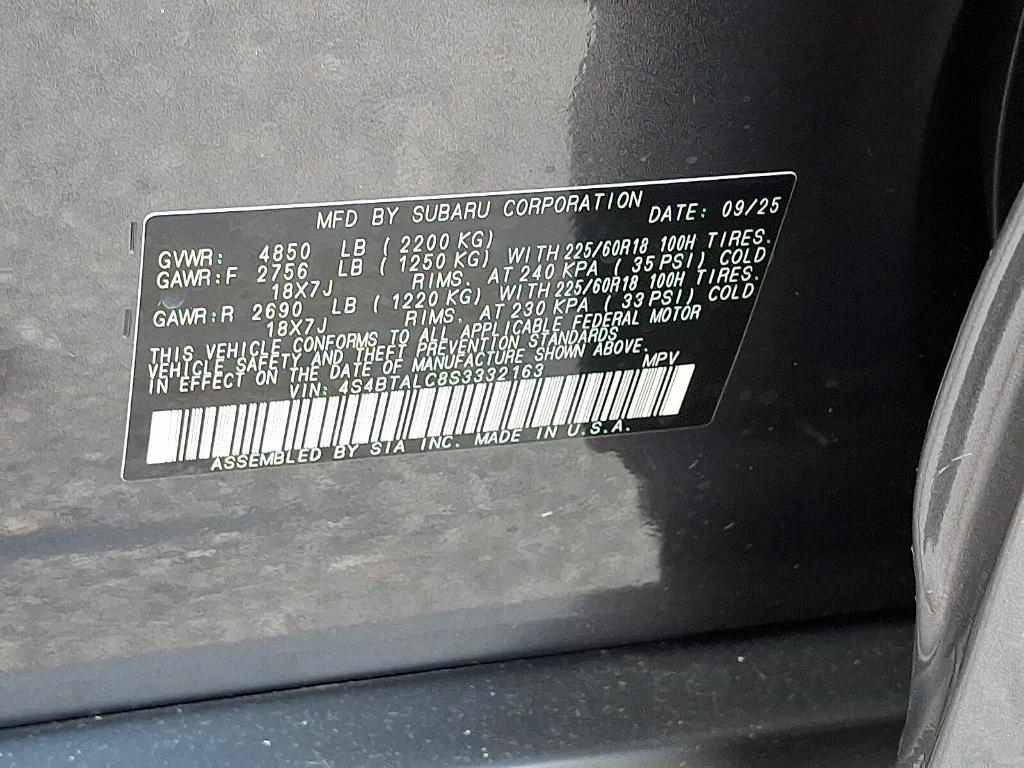 new 2025 Subaru Outback car, priced at $37,717