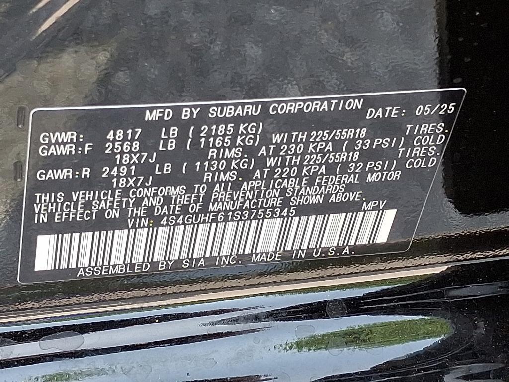 new 2025 Subaru Crosstrek car, priced at $32,714
