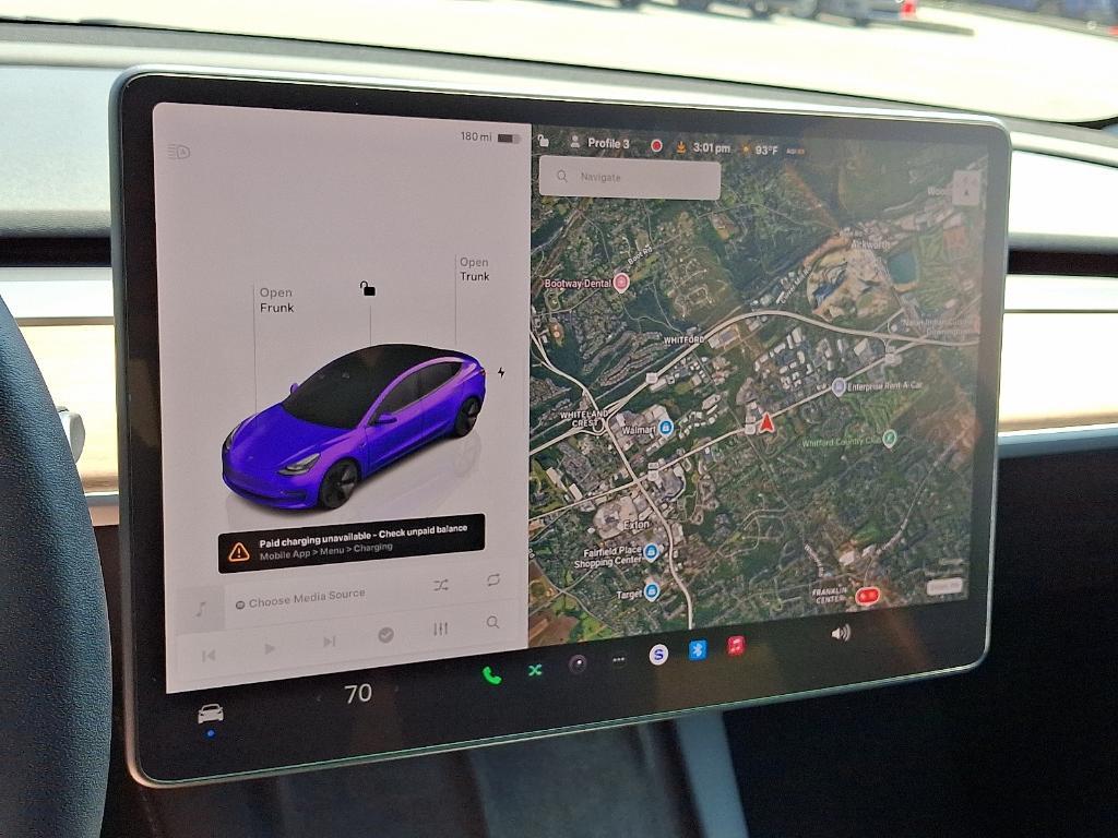 used 2023 Tesla Model 3 car, priced at $27,777