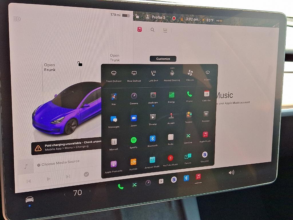 used 2023 Tesla Model 3 car, priced at $27,777