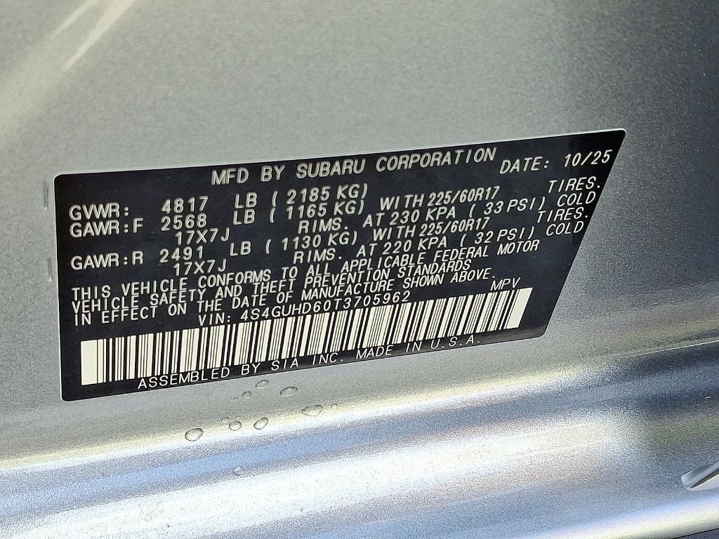 new 2026 Subaru Crosstrek car, priced at $30,576