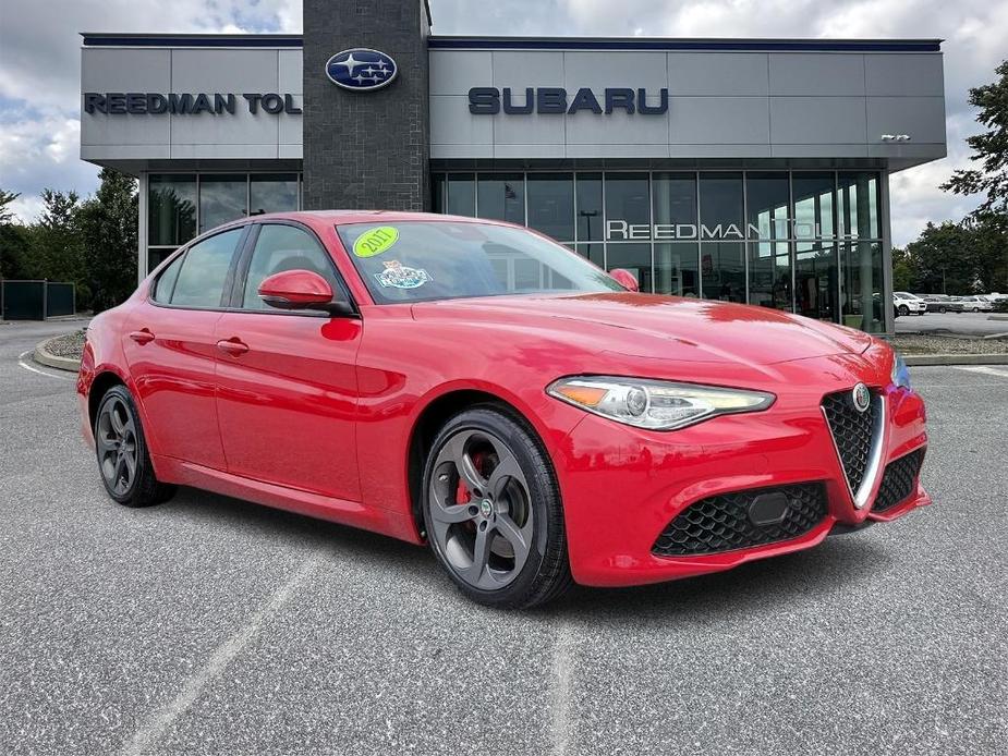 used 2017 Alfa Romeo Giulia car, priced at $18,988