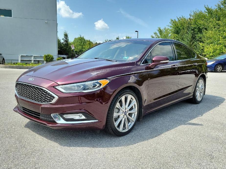 used 2017 Ford Fusion car, priced at $15,497