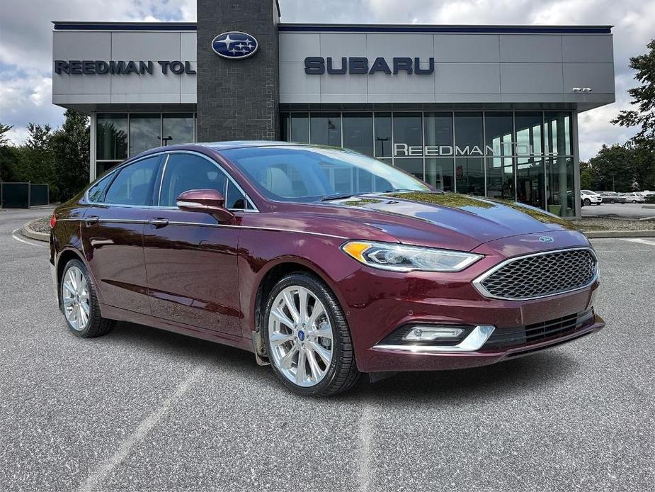 used 2017 Ford Fusion car, priced at $15,497